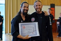 Grading 2017. Huge congratulations to Michael Richardson for earning his 5th stripe, not an easy grading.