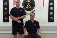 Sigung Anto Abramovic and Grand Master Wan Lam Leung, Hong Kong 2018