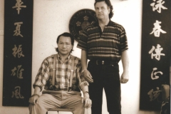 Sifu Allan Graham and Grandmaster Wan Kam Leung