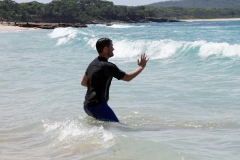 First form in the surf