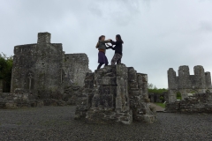 Chi Sao at Mellifont Abbey, Drogheda, Ireland